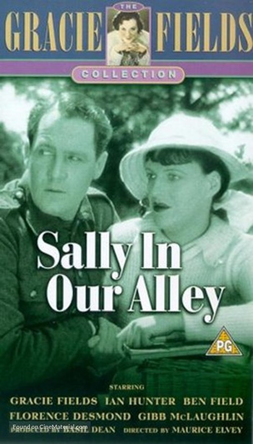 Sally in Our Alley - British VHS movie cover