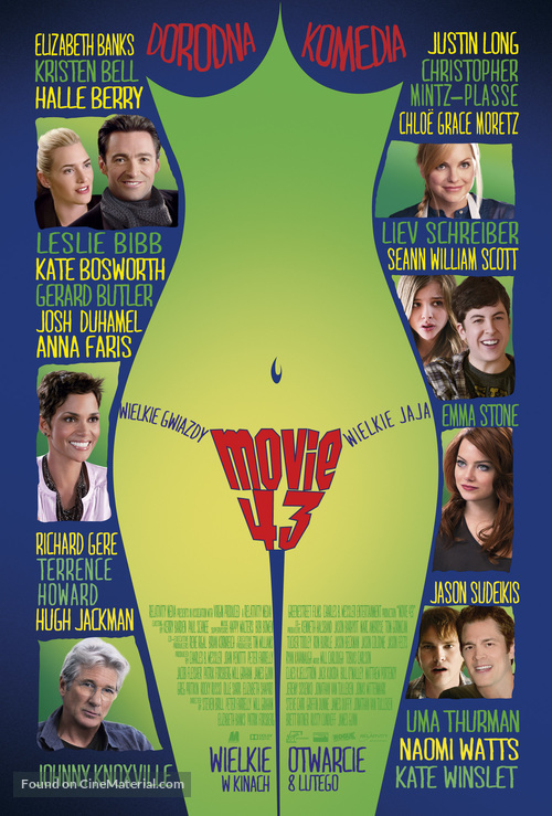 Movie 43 - Polish Movie Poster