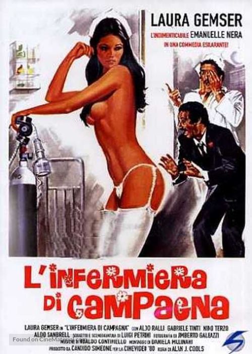 L&#039;infermiera di campagna - Italian Movie Poster