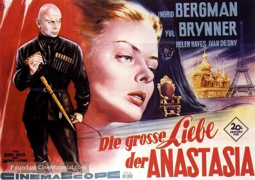 Anastasia - German Movie Poster