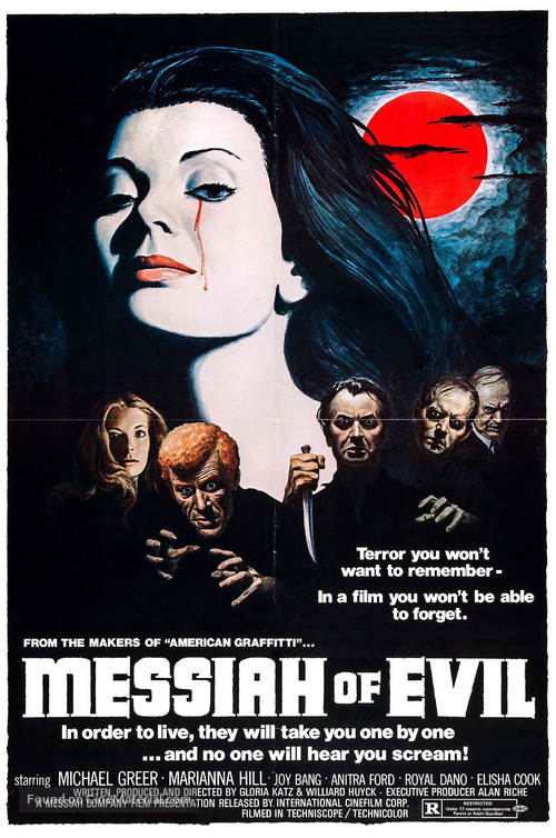 Messiah of Evil - Movie Poster