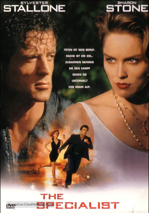 The Specialist - German DVD movie cover