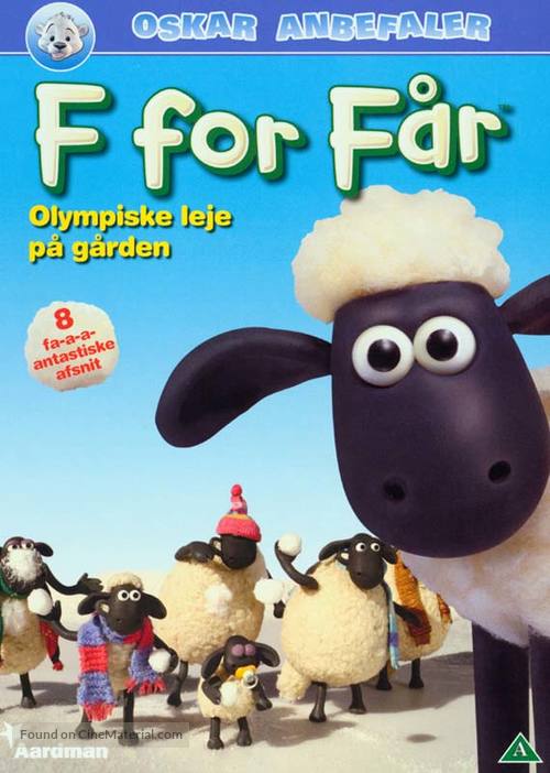 &quot;Shaun the Sheep&quot; - Danish DVD movie cover