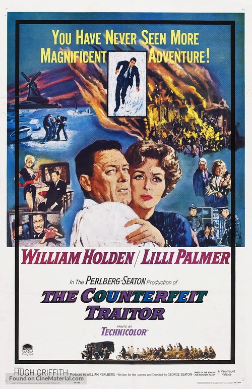 The Counterfeit Traitor - Movie Poster