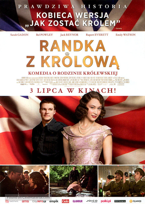 A Royal Night Out - Polish Movie Poster