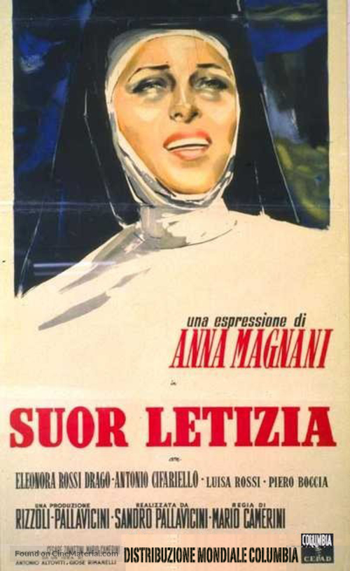 Suor Letizia - Italian Movie Poster