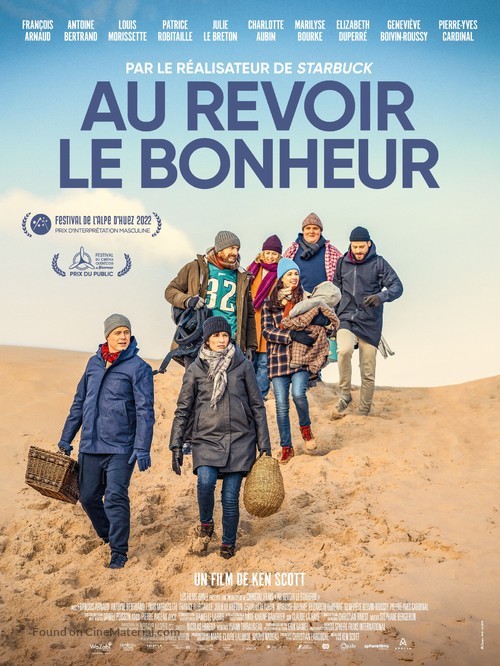 Au revoir le bonheur - French Movie Poster