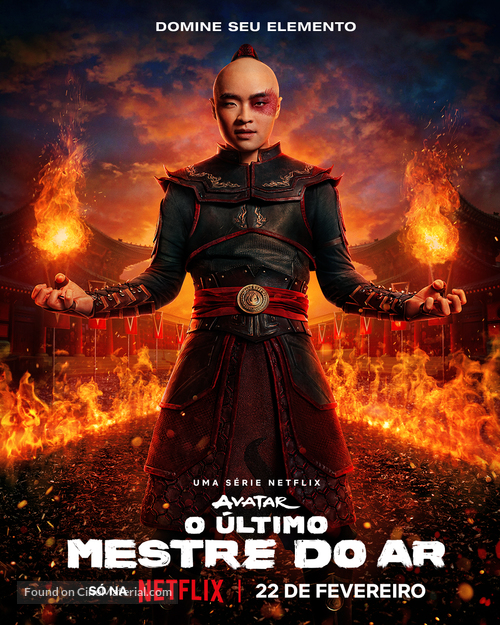 &quot;Avatar: The Last Airbender&quot; - Brazilian Movie Poster