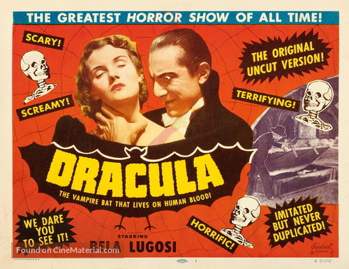 Dracula - Re-release movie poster