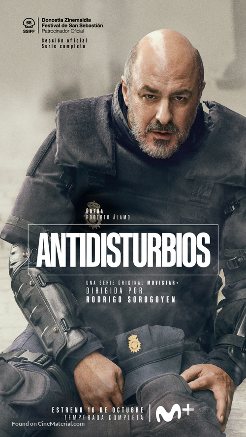 &quot;Antidisturbios&quot; - Spanish Movie Poster