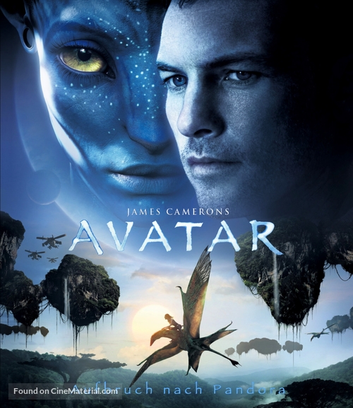 Avatar - German Blu-Ray movie cover