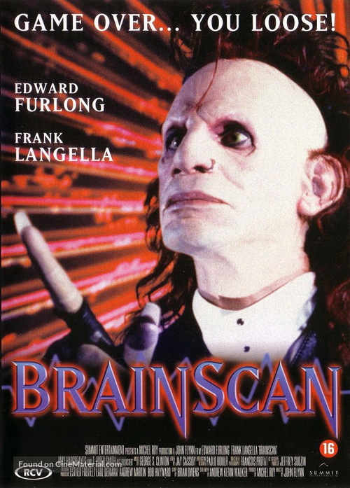 Brainscan - Dutch Movie Cover
