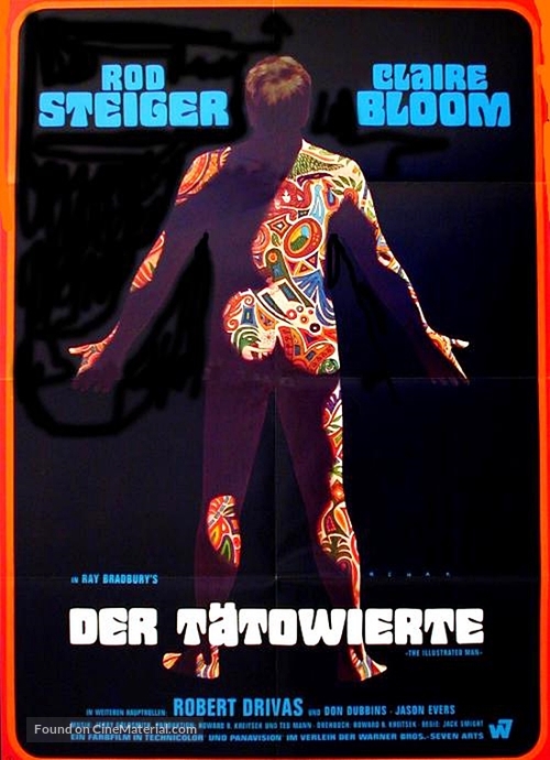 The Illustrated Man - German Movie Poster