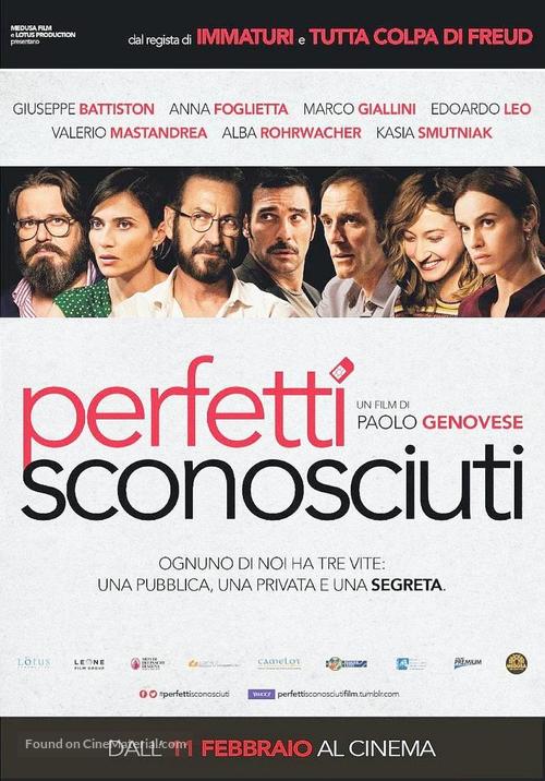 Perfetti sconosciuti - Italian Movie Poster