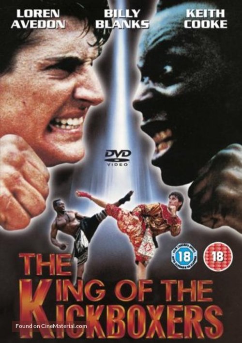 The King of the Kickboxers - British DVD movie cover