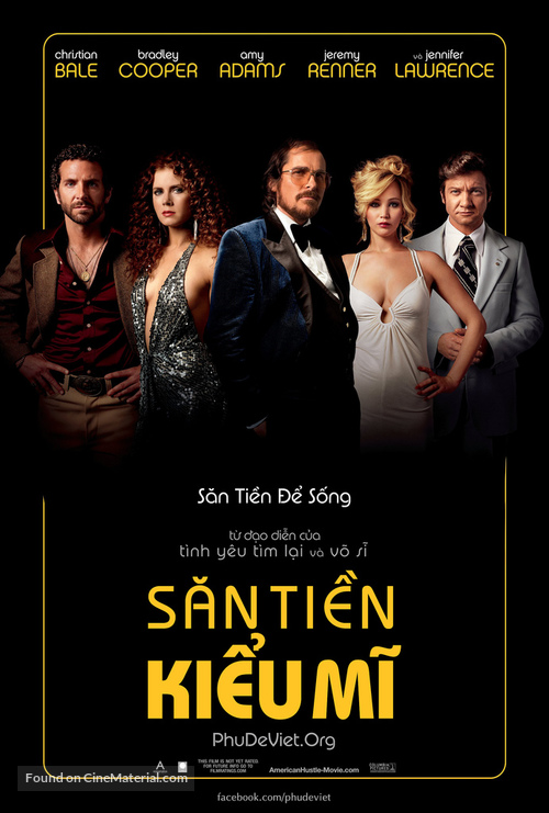 American Hustle - Vietnamese Movie Poster