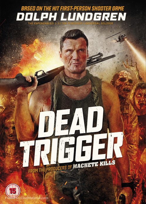 Dead Trigger - British DVD movie cover