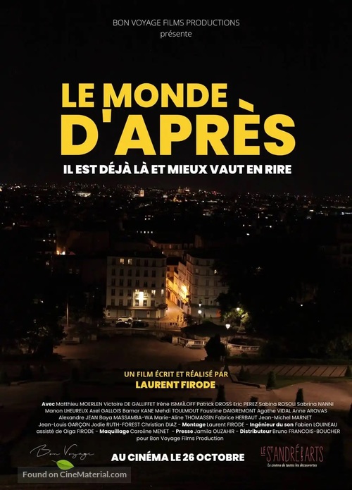 Le Monde D&#039;apr&egrave;s - French Movie Poster