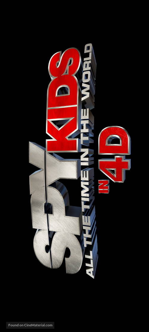 Spy Kids: All the Time in the World in 4D - Logo