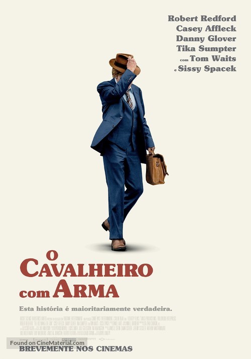 Old Man and the Gun - Portuguese Movie Poster