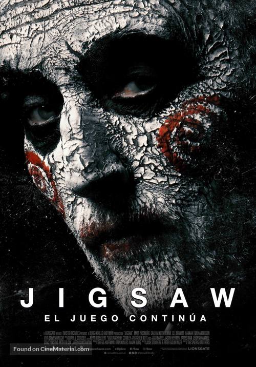 Jigsaw - Ecuadorian Movie Poster