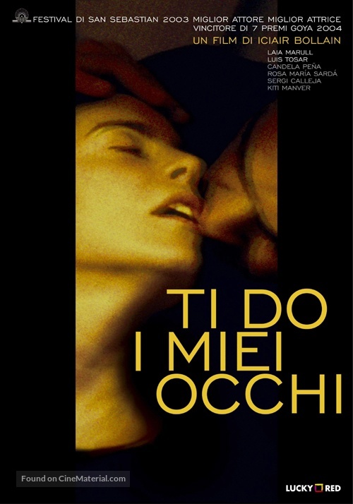 Take My Eyes - Italian Movie Poster