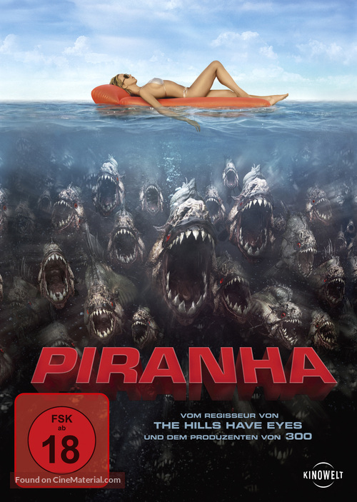Piranha - German DVD movie cover