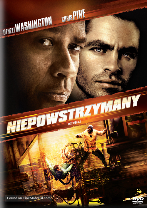 Unstoppable - Polish DVD movie cover