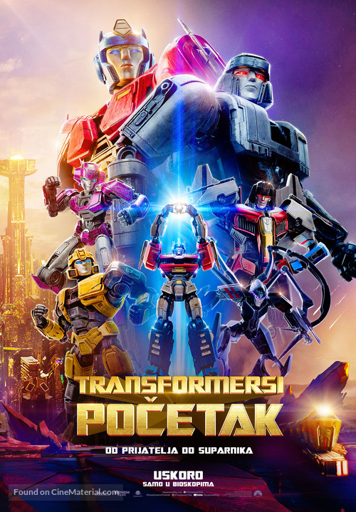 Transformers One - Serbian Movie Poster