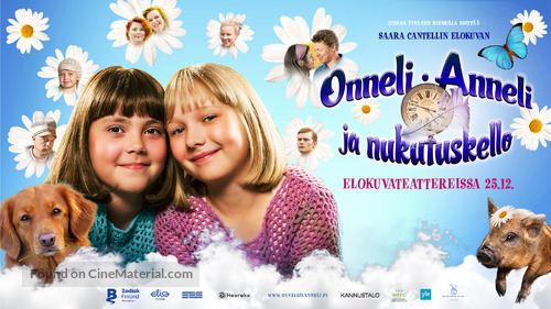 Onneli, Anneli ja nukutuskello - Finnish Movie Poster