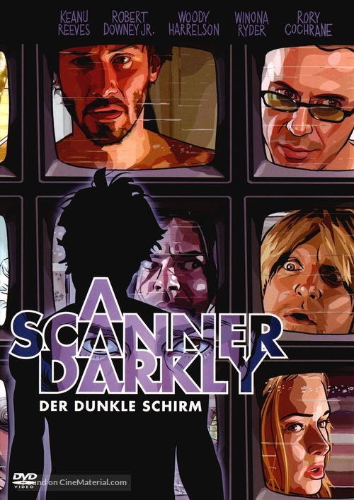 A Scanner Darkly - German Movie Cover
