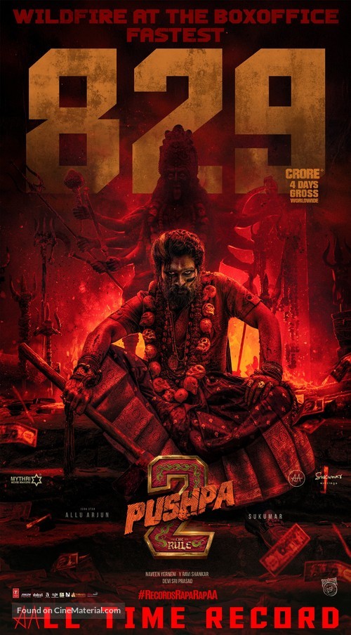 Pushpa: The Rule - Part 2 - Indian Movie Poster