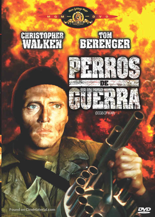 The Dogs of War - Argentinian DVD movie cover