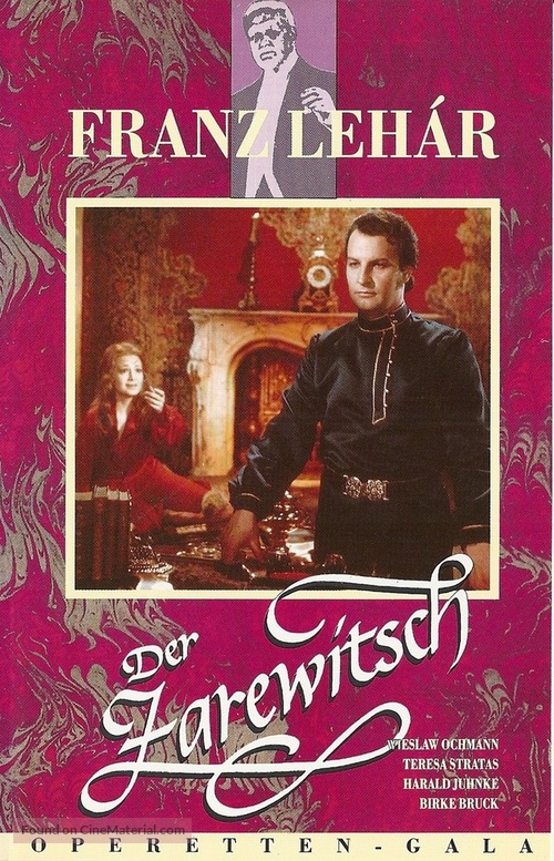 Der Zarewitsch - German VHS movie cover