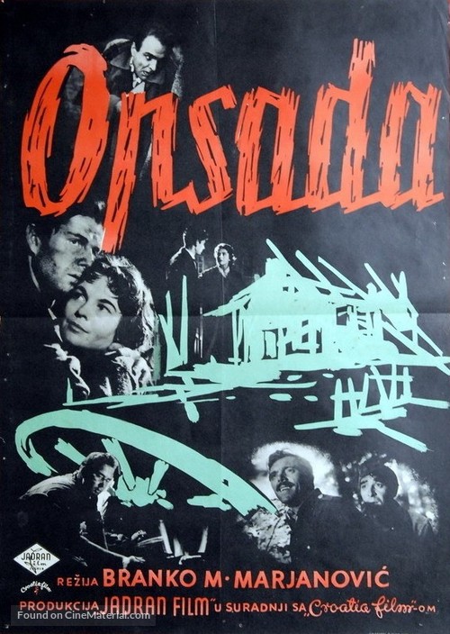 Opsada - Yugoslav Movie Poster