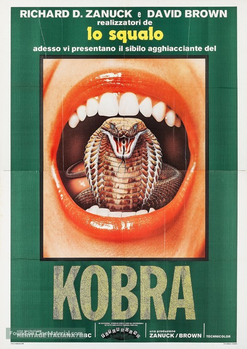 SSSSSSS - Italian Movie Poster