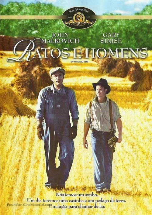 Of Mice and Men - Brazilian DVD movie cover