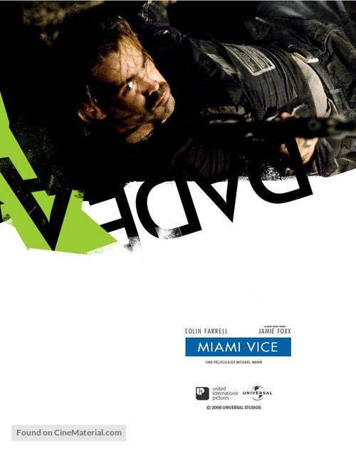 Miami Vice - Spanish Movie Poster