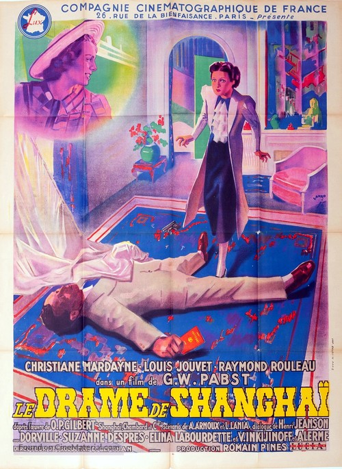 Drame de Shangha&iuml;, Le - French Movie Poster