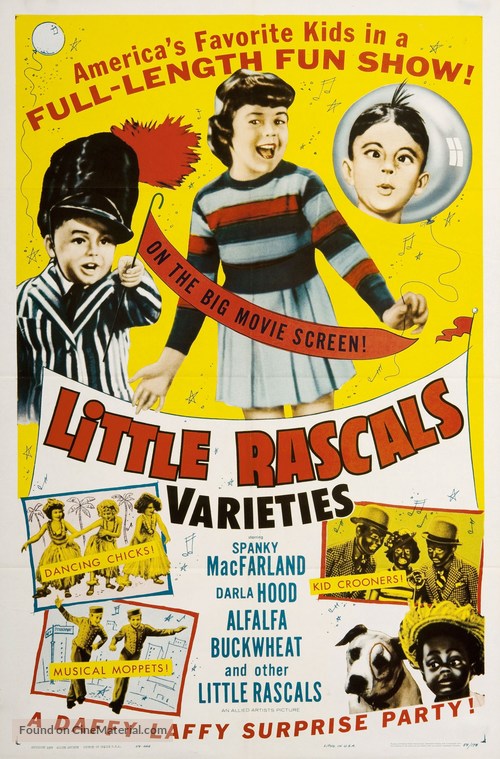 Little Rascals Varieties - Movie Poster