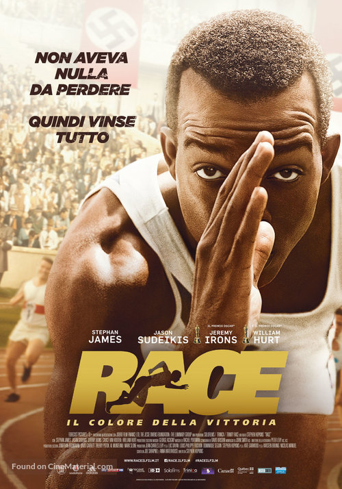 Race - Italian Movie Poster