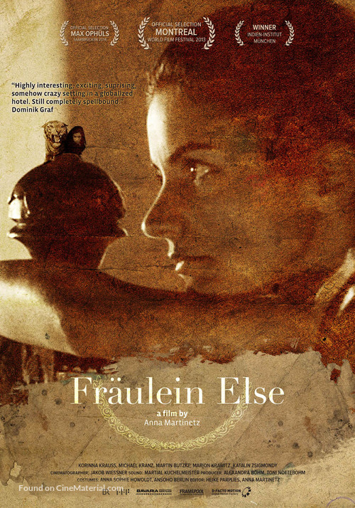 Fr&auml;ulein Else - Austrian Movie Poster