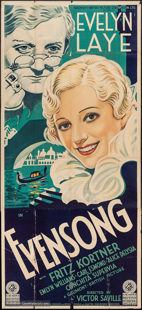 Evensong - British Movie Poster
