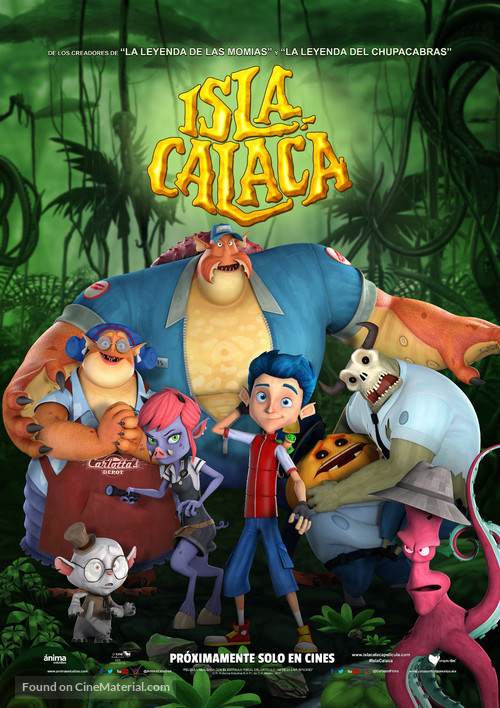Isla Calaca - Mexican Movie Poster
