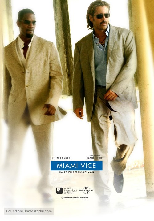 Miami Vice - Spanish Movie Poster
