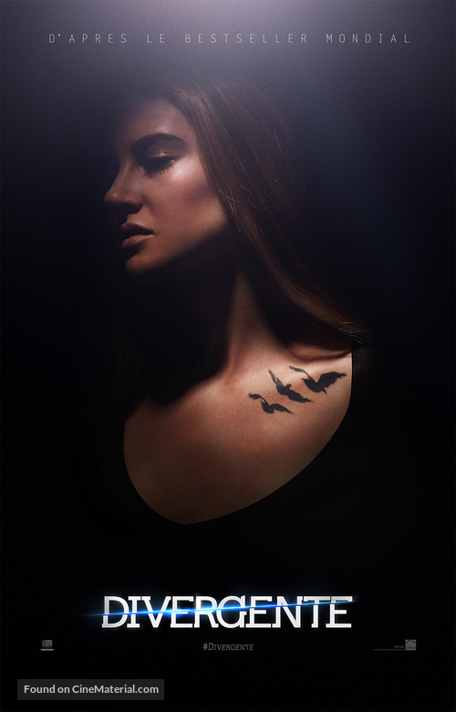 Divergent - French Movie Poster