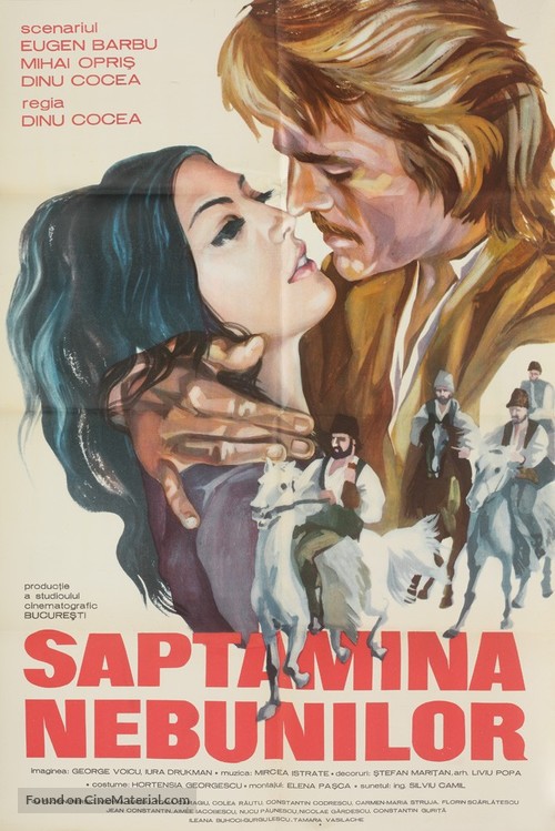 S&atilde;pt&atilde;m&icirc;na nebunilor - Romanian Movie Poster