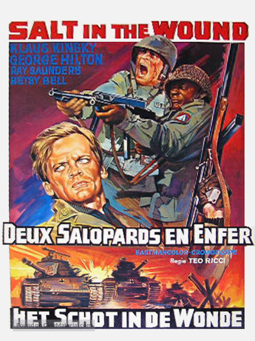 Il dito nella piaga - Belgian Movie Poster
