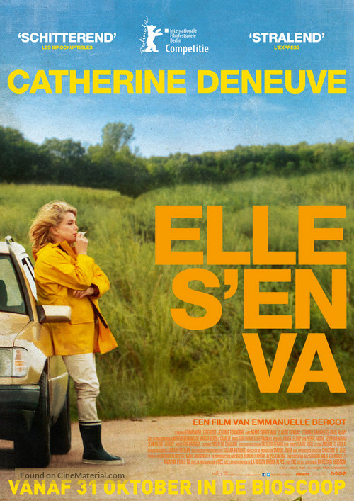 Elle s&#039;en va - Dutch Movie Poster