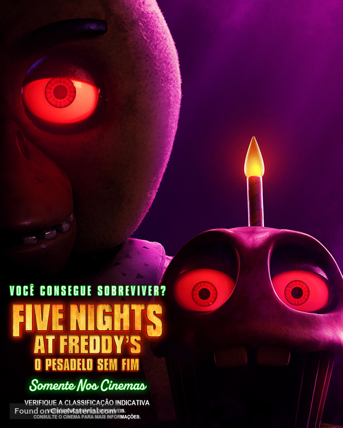 Five Nights at Freddy&#039;s - Brazilian Movie Poster